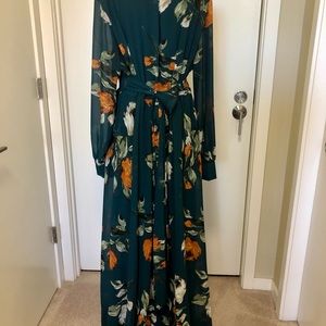 Baltic Born Lydia Deep Topaz Floral Maxi